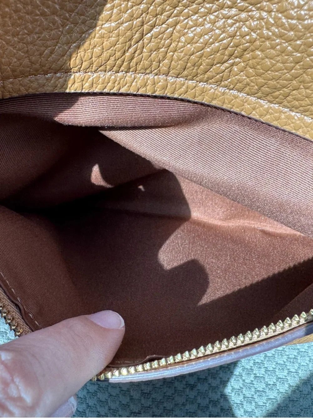 Coach Ellie File Bag - Brown/Tan - Picture 6 of 6